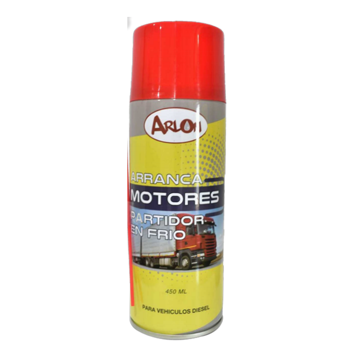 Arranca Partidor para Motores en Frio ARLON 450ml
