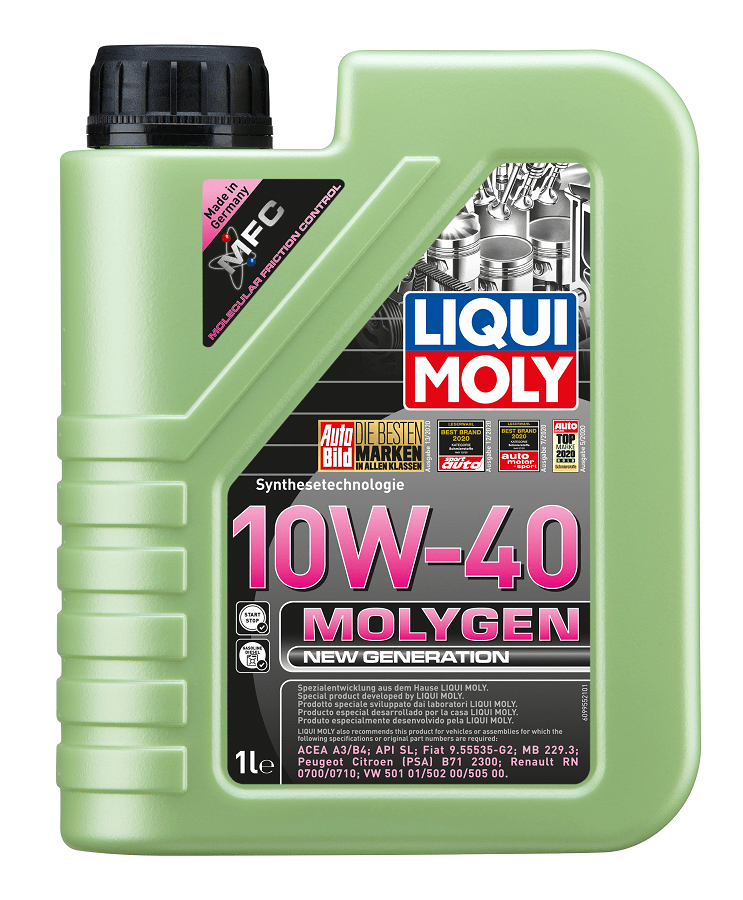 ACEITE Molygen New Generation 10W-40 LIQUI MOLY 1LT